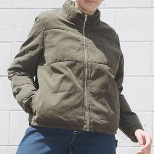 brandy melville puffer jacket